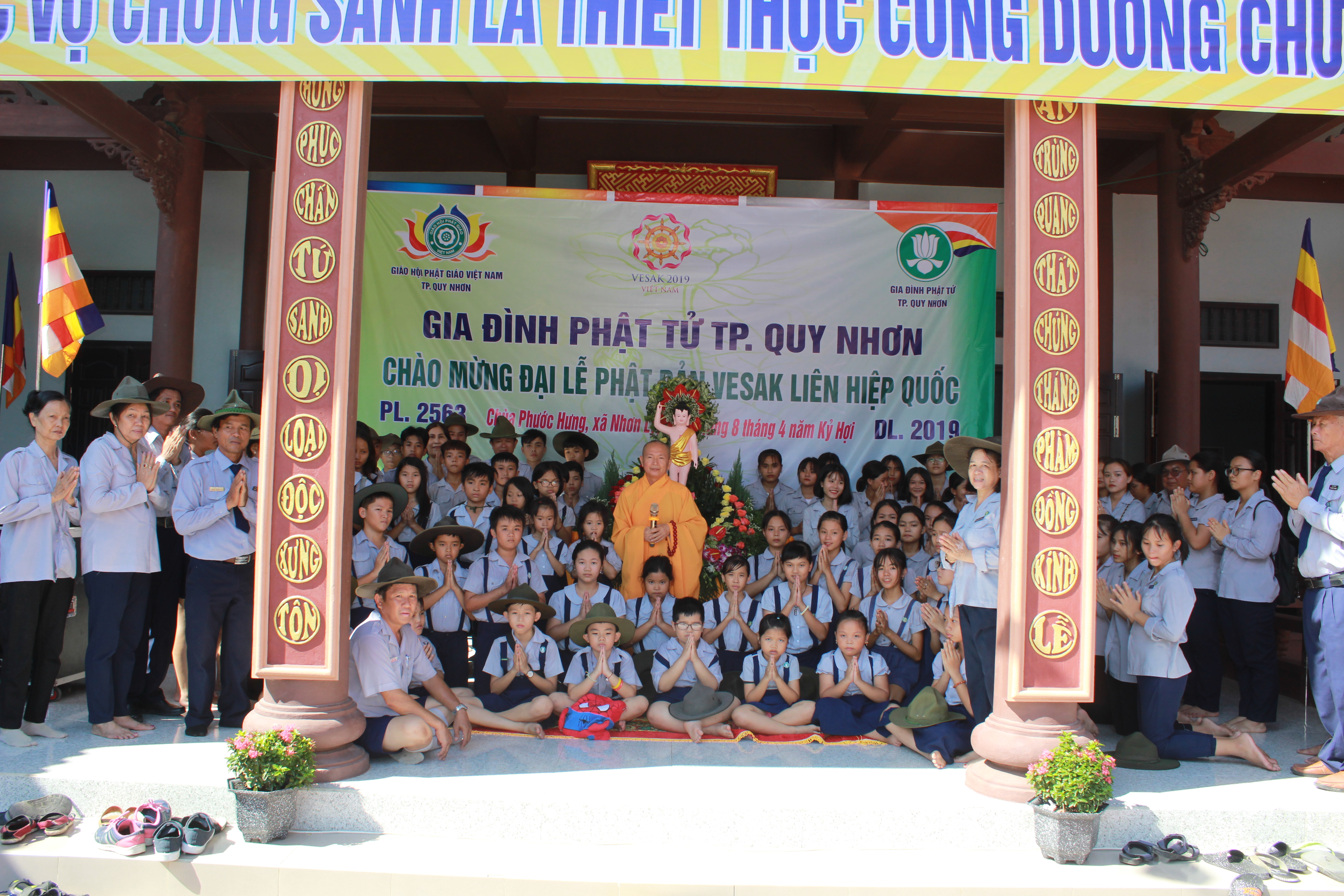 GĐPT Tp. Quy Nhơn: Hội trại vui mừng Phật đản PL. 2563